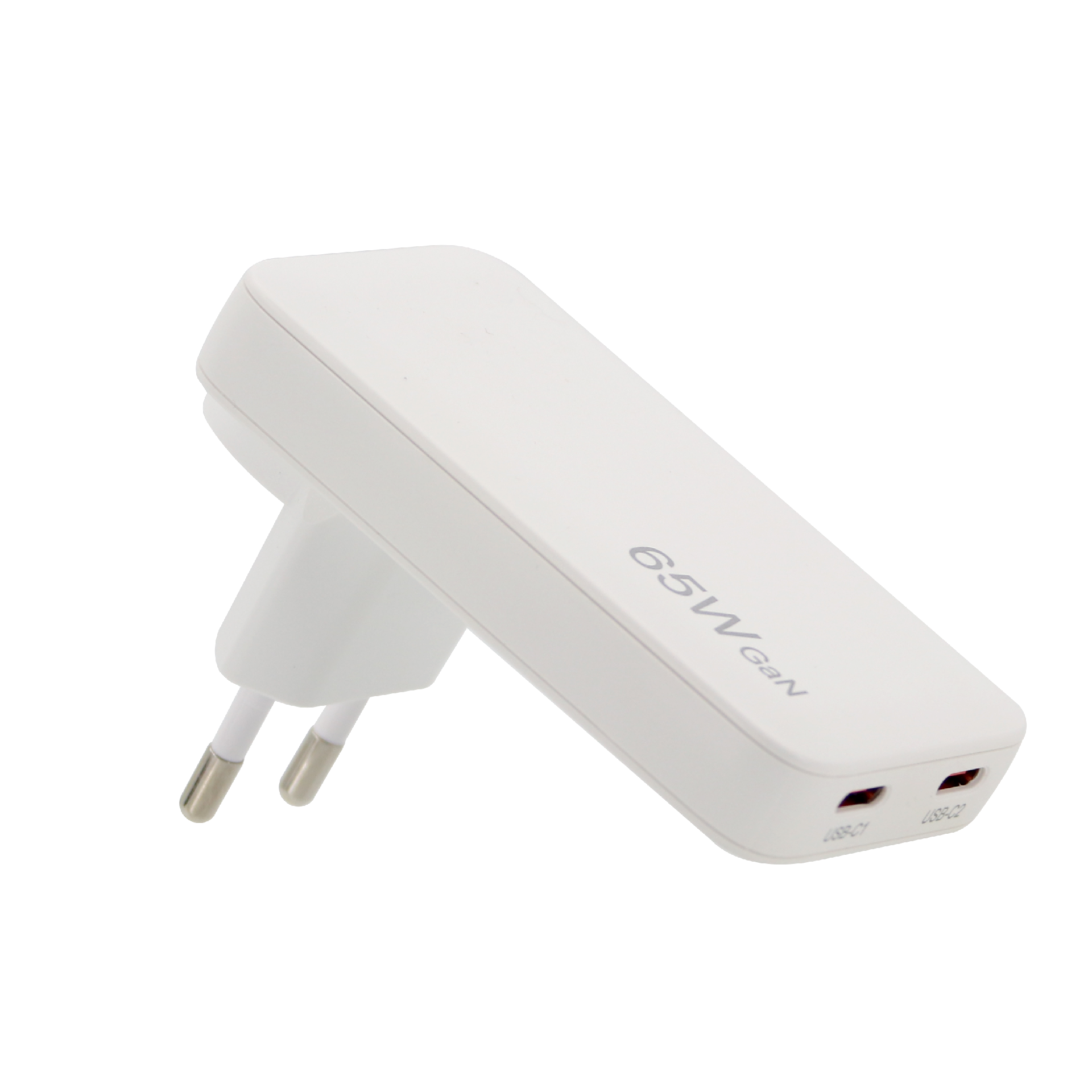 GaN 65W Ultra thin charger ( Dual PD Fast Charger )