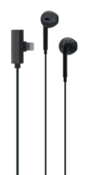 2 IN 1 Wired earphones for Lightning